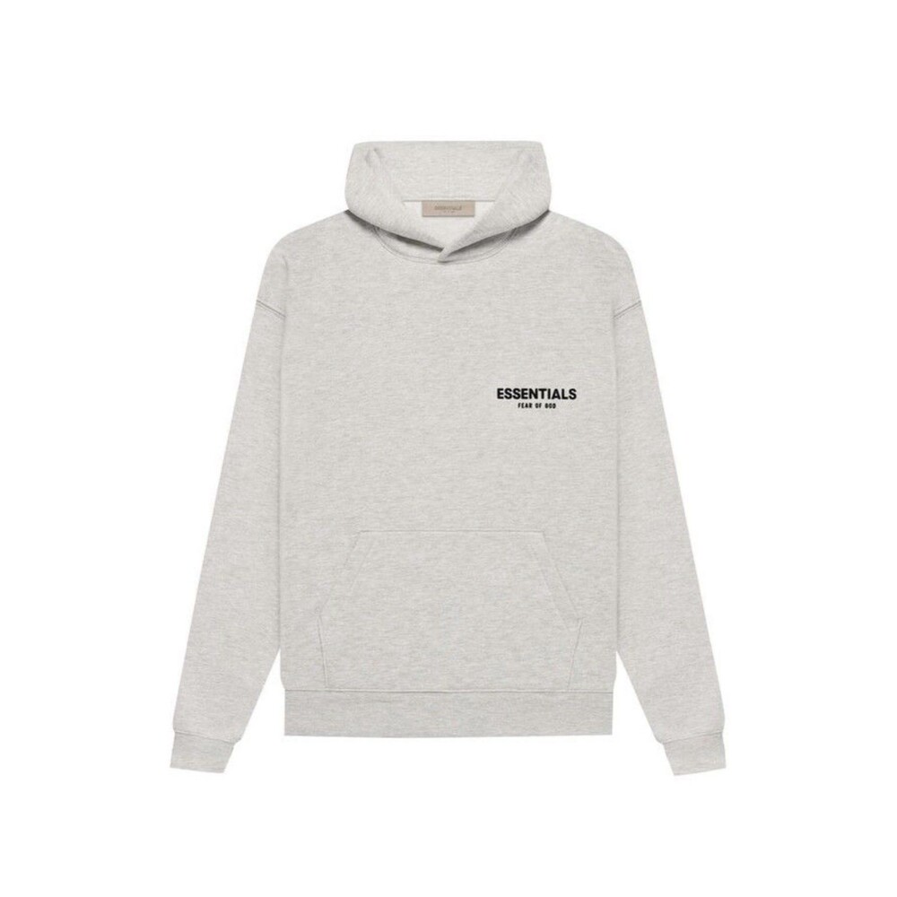 Essentials Fear Of God “Light Oatmeal SS22” Hoodie Small Size /100% Authentic